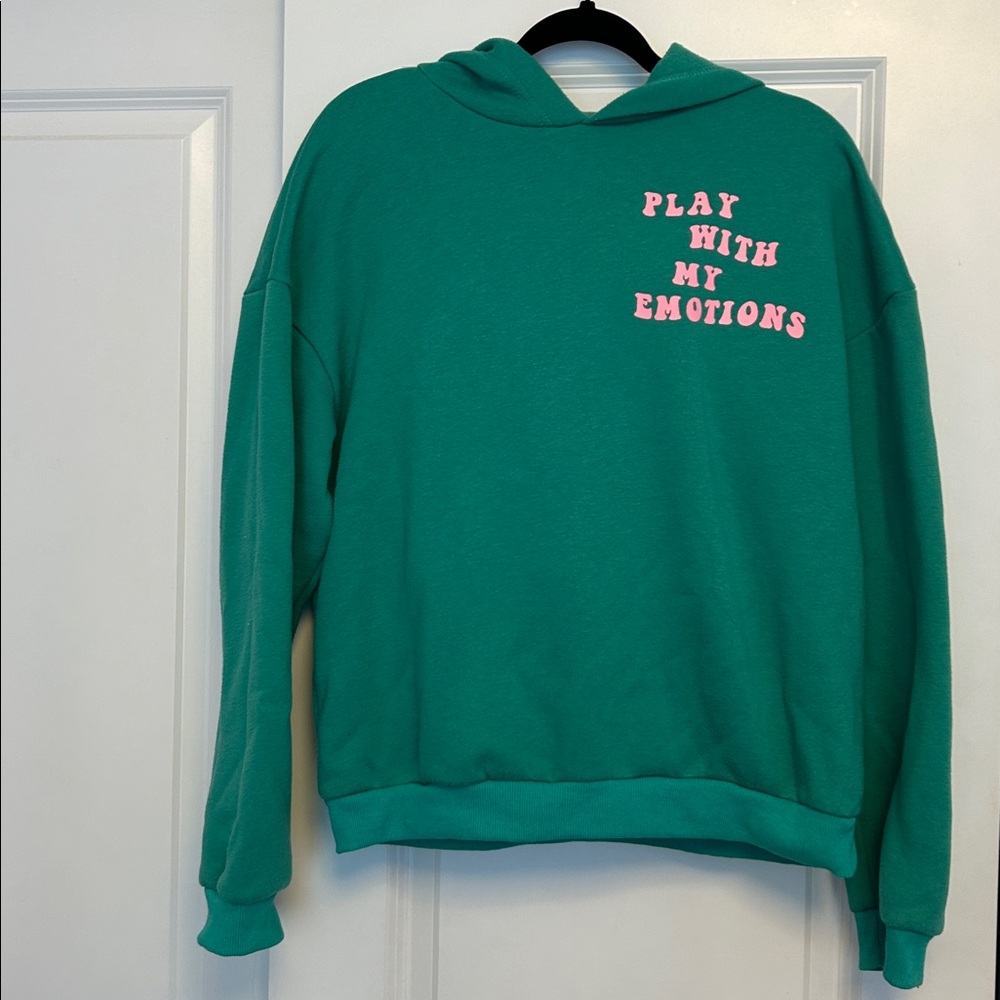 Edikted hoodie play with my emotions size S